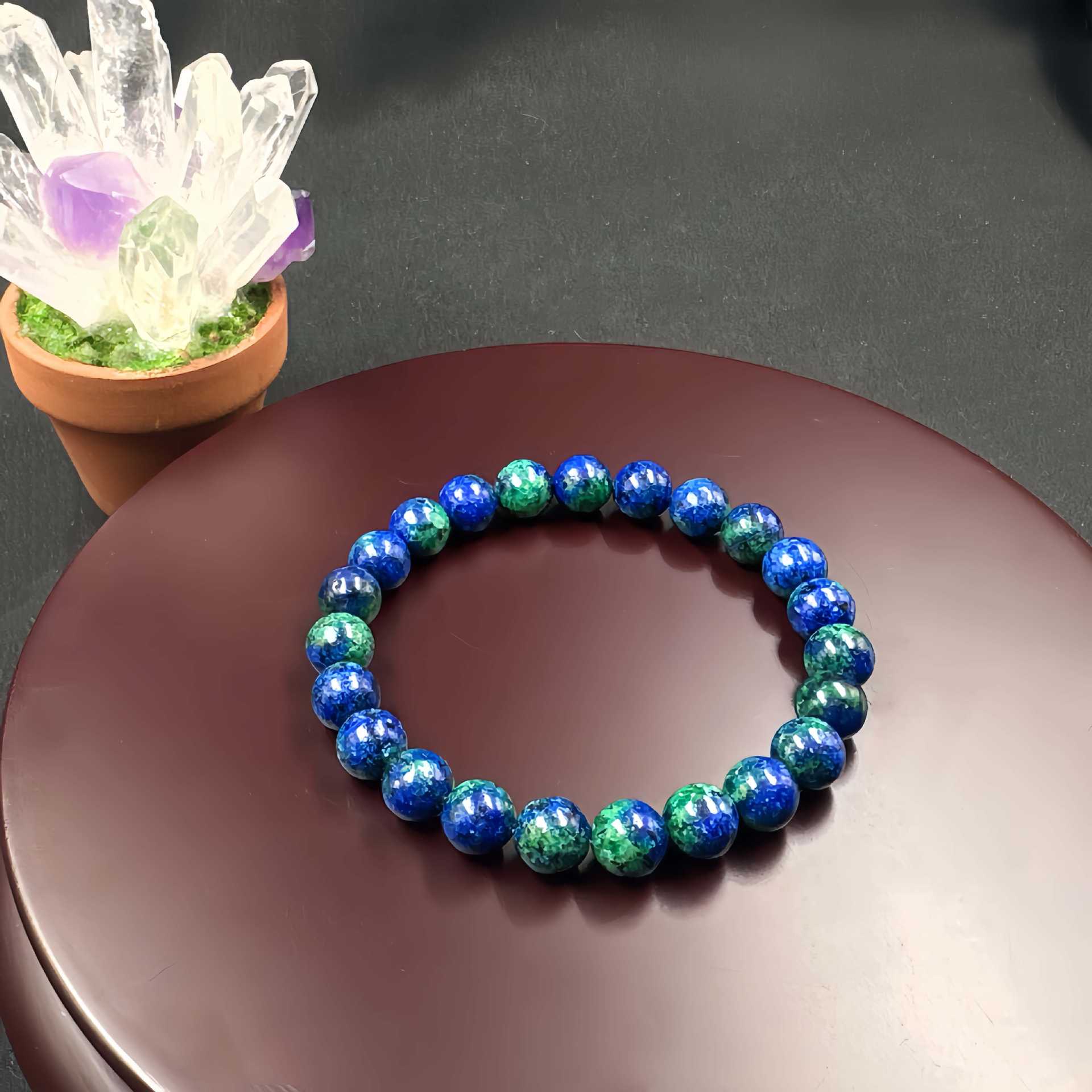 Wholesale Phoenix Lapis Lazuli Natural Stone Handmade Bracelet