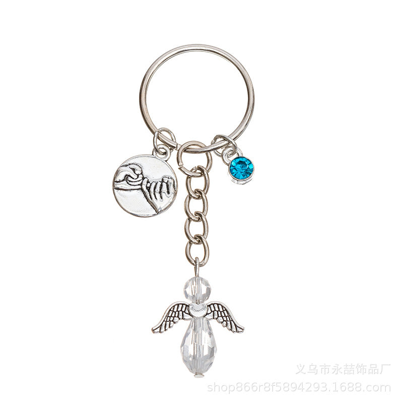 Wholesale Friendship Keychain Key Ring Decoration Pendant 12th Birthday Gift Bulk Keychains ACC-KC-Yongz002