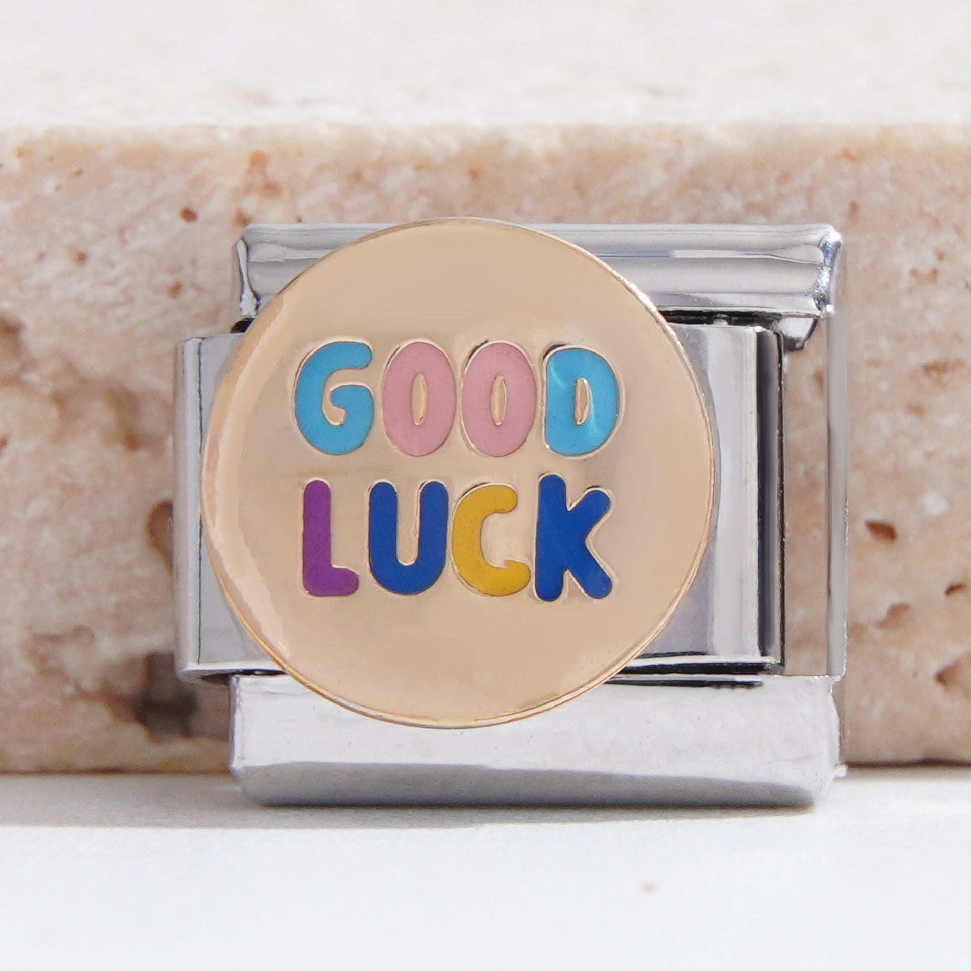 Wholesale Italian Charm Bracelet 9mm DIY Splicing Creative Pattern Stainless Steel Composable Bracelet