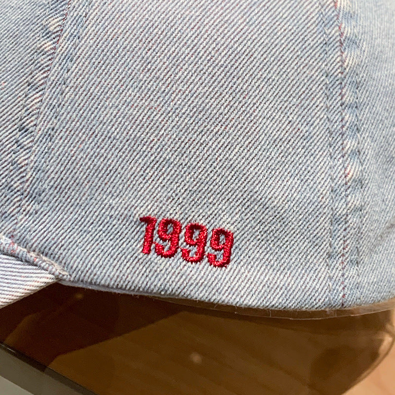 Wholesale retro solid color Denim baseball cap