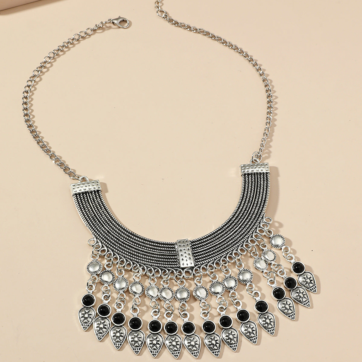 Wholesale Vintage Turquoise Alloy Necklace ACC-NE-JunJie005