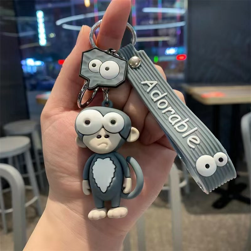 Wholesale Cute Cartoon Giraffe Keychain