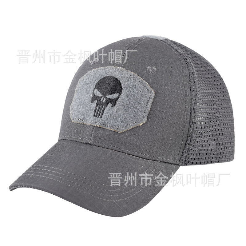 Wholesale Camouflage embroidered sun visor mesh hat