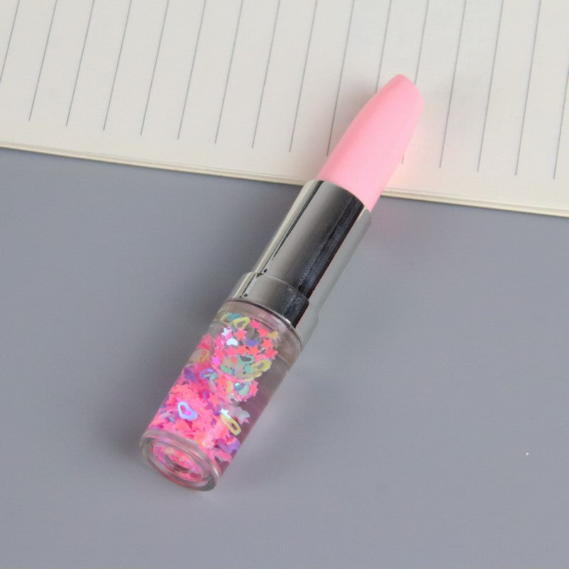 Wholesale lipstick fresh quicksand powder plastic signature pen ACC-PN-Liuj003
