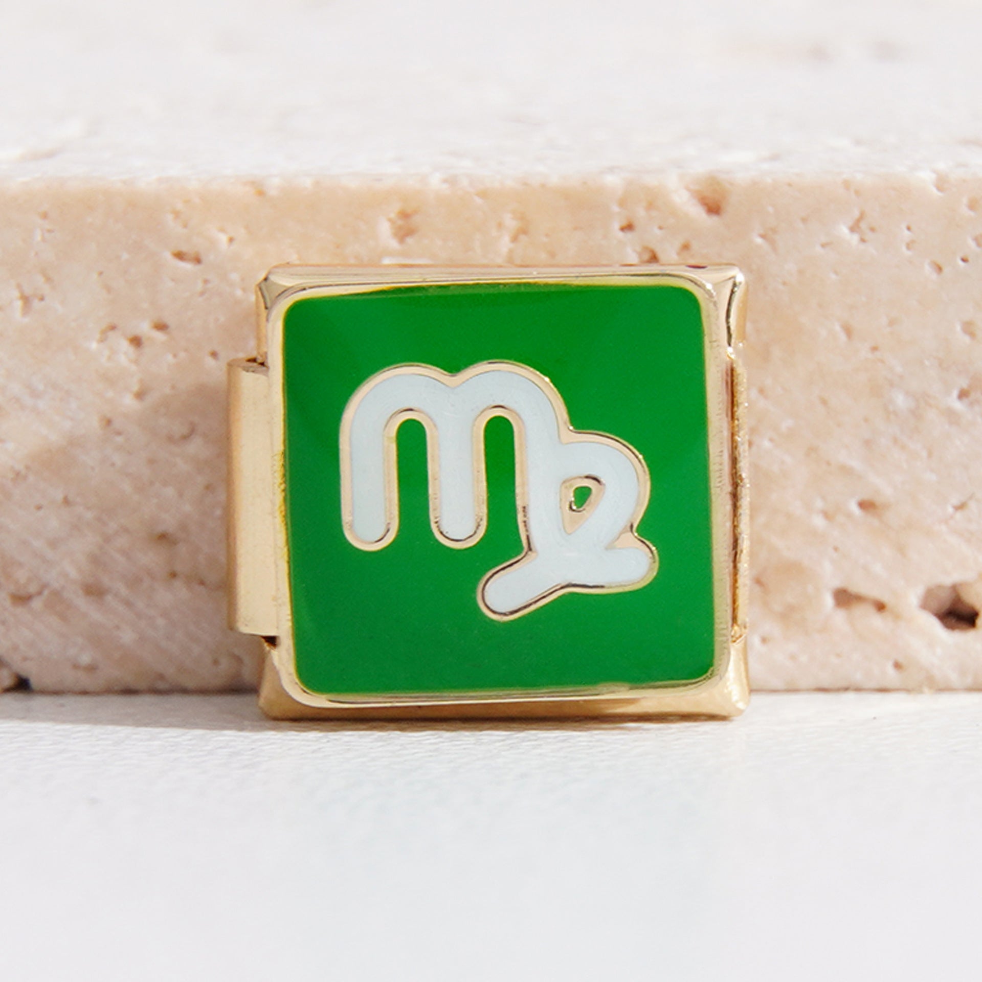 Wholesale Italian Charm Bracelet 9mm DIY Splicing Zodiac Series Stainless Steel Composable Bracelet