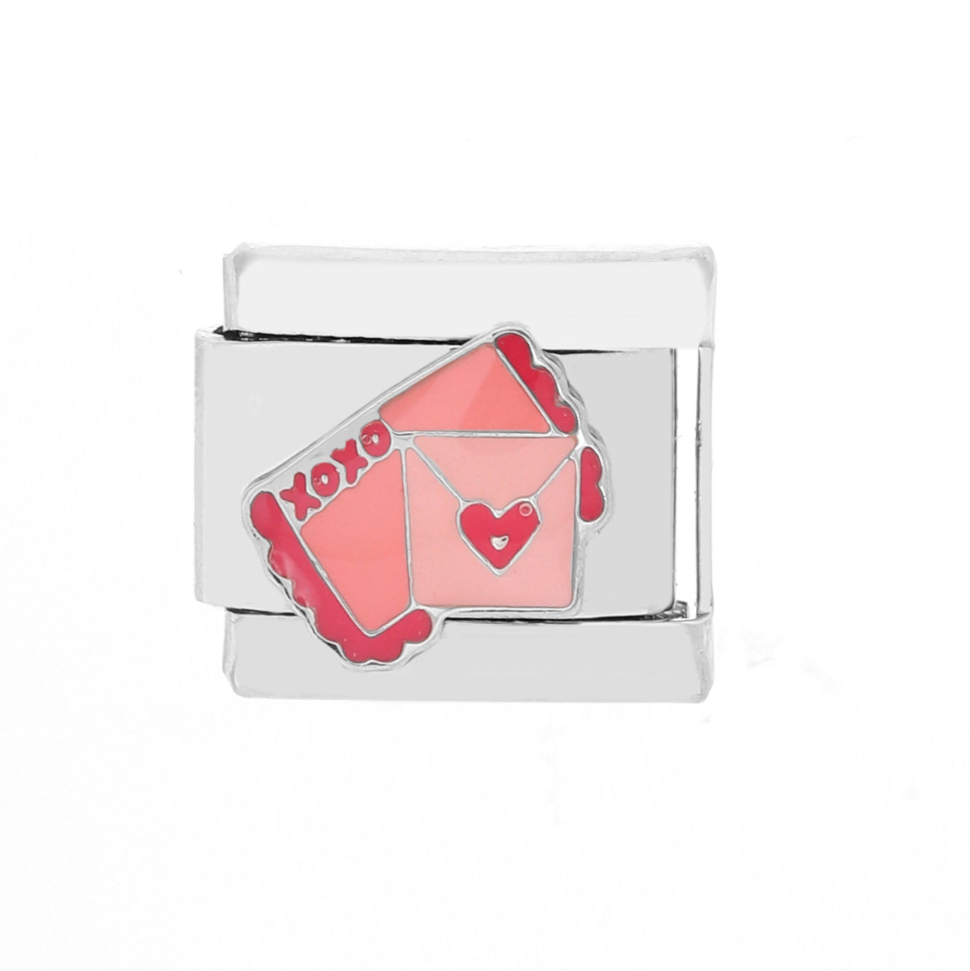 Wholesale 5pcs Italian Charm Bracelet Charm Module Stainless Steel Mother's Day Bracelet 9mm DIY Pattern Free Stitching Detachable Composable Bracelet ACC-BT-XY003