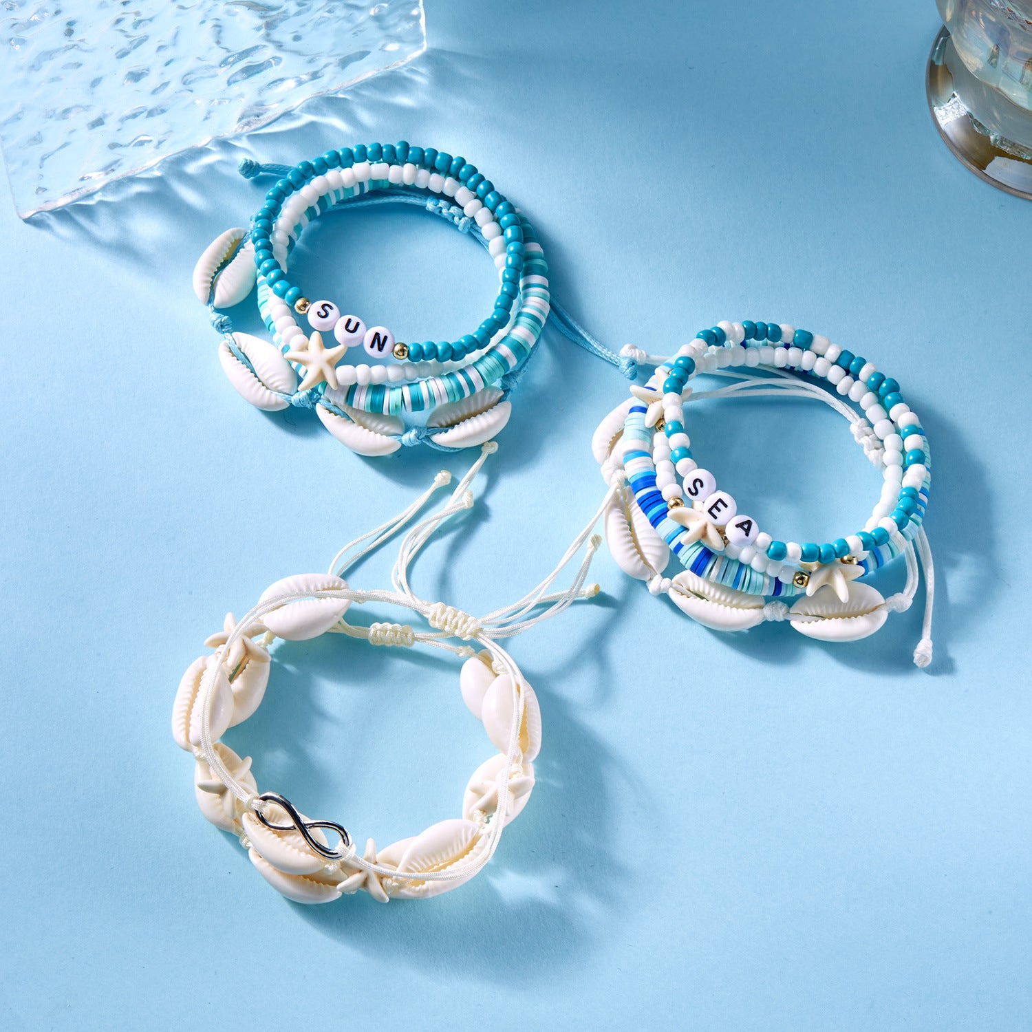 Wholesale Bohemian Style Shell Combination Bracelet