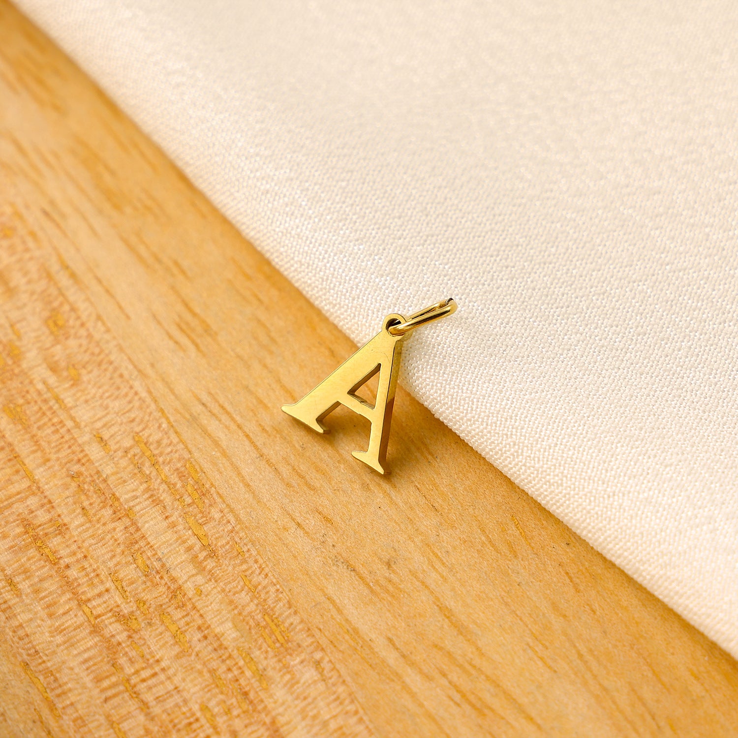 Wholesale Titanium steel letter pendant