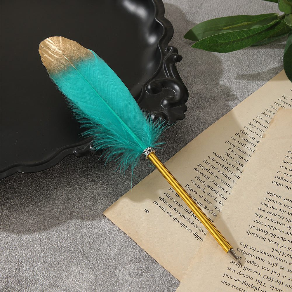 Wholesale Exquisite Feather Ballpoint Pen