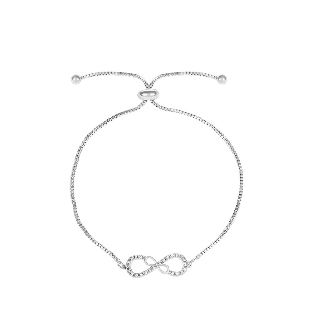 Wholesale Diamond Flower Butterfly Bracelet