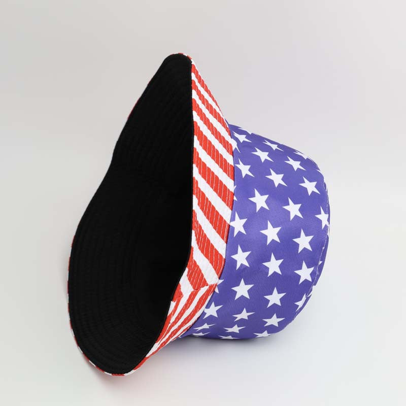 Wholesale  Flag Independence Day National Day Printed Bucket Hat