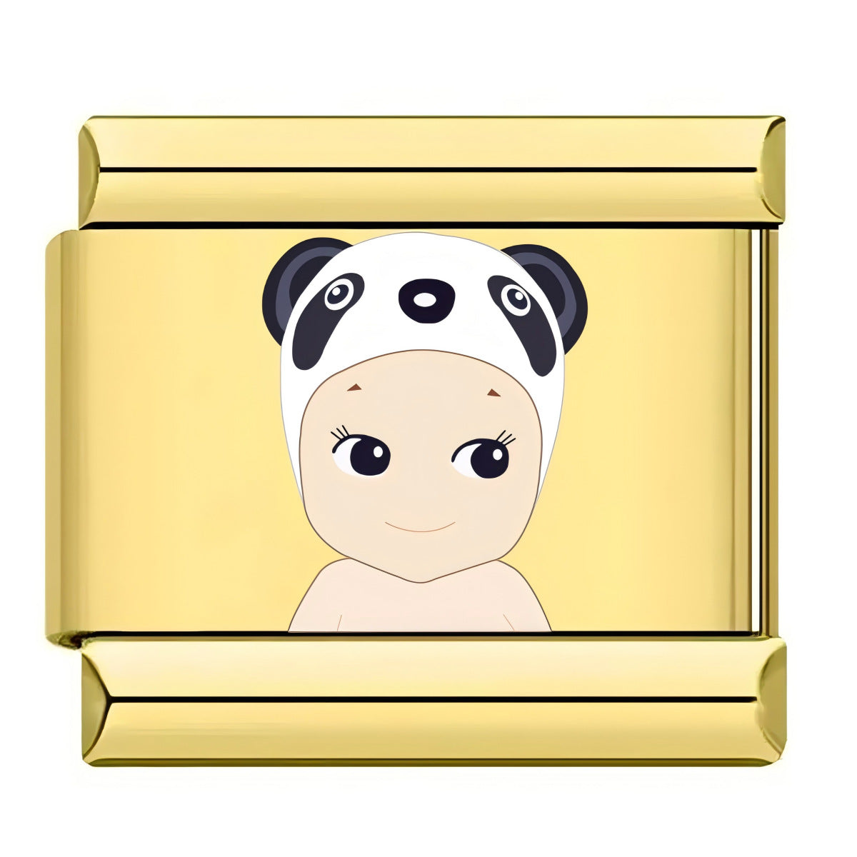 Wholesale 10pcs Italian Charm Bracelet 9mm DIY Splicing Cartoon Cute Stainless Steel Composable Bracelet