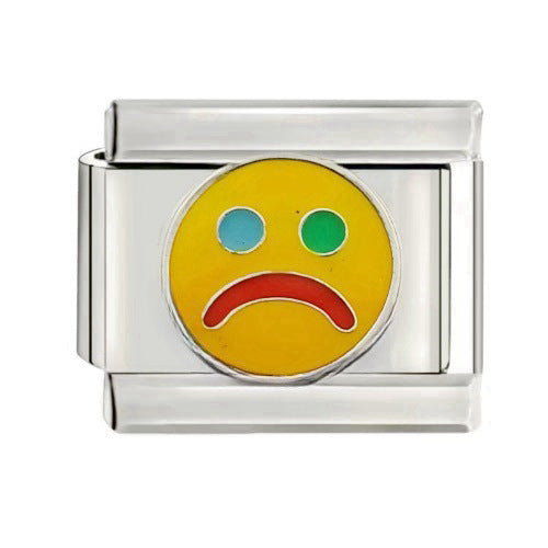 Wholesale italian Charm Starter Bracelets DIY square Single Section Creative Stainless Steel Composable Bracelet