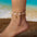 Wholesale  Starfish Round Shell 3-piece Set Foot Chain