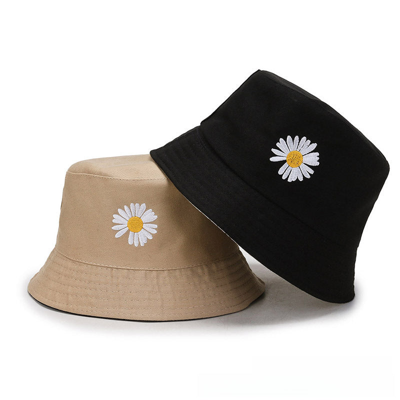 Wholesale Double-sided Daisy fisherman hat bucket hat