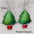 Wholesale  Christmas Acrylic Earrings Snowman Crutch Snowflake Candy Christmas Earrings