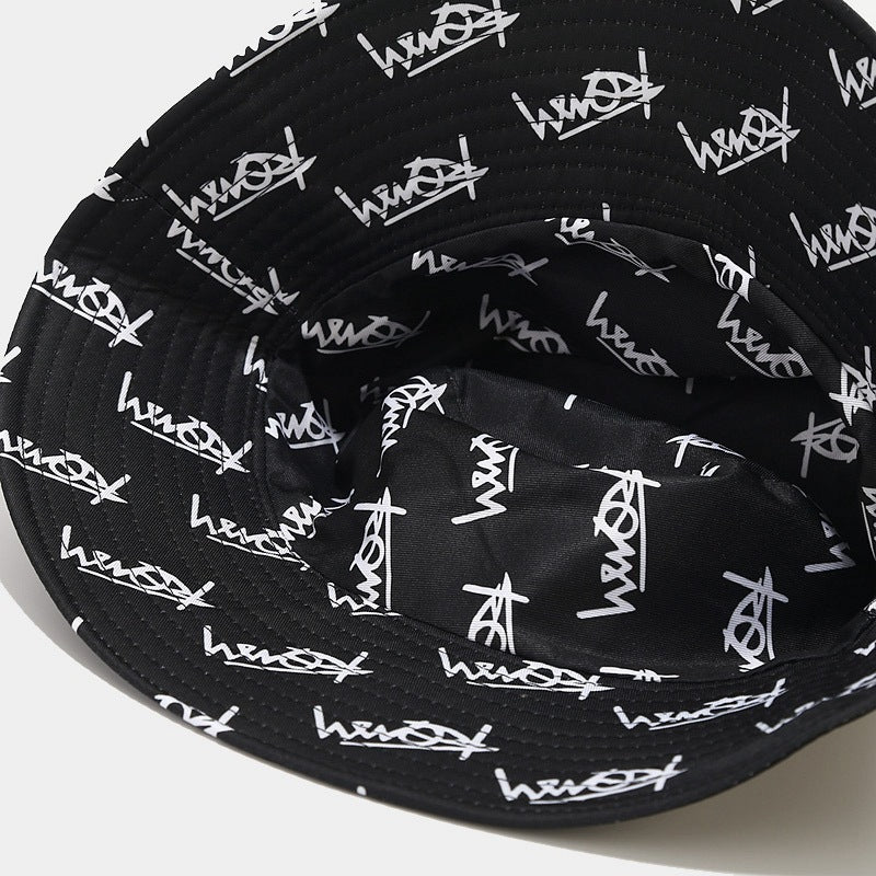 Wholesale Letter Embroidered Cotton Bucket Hat ACC-HT-YuXue014