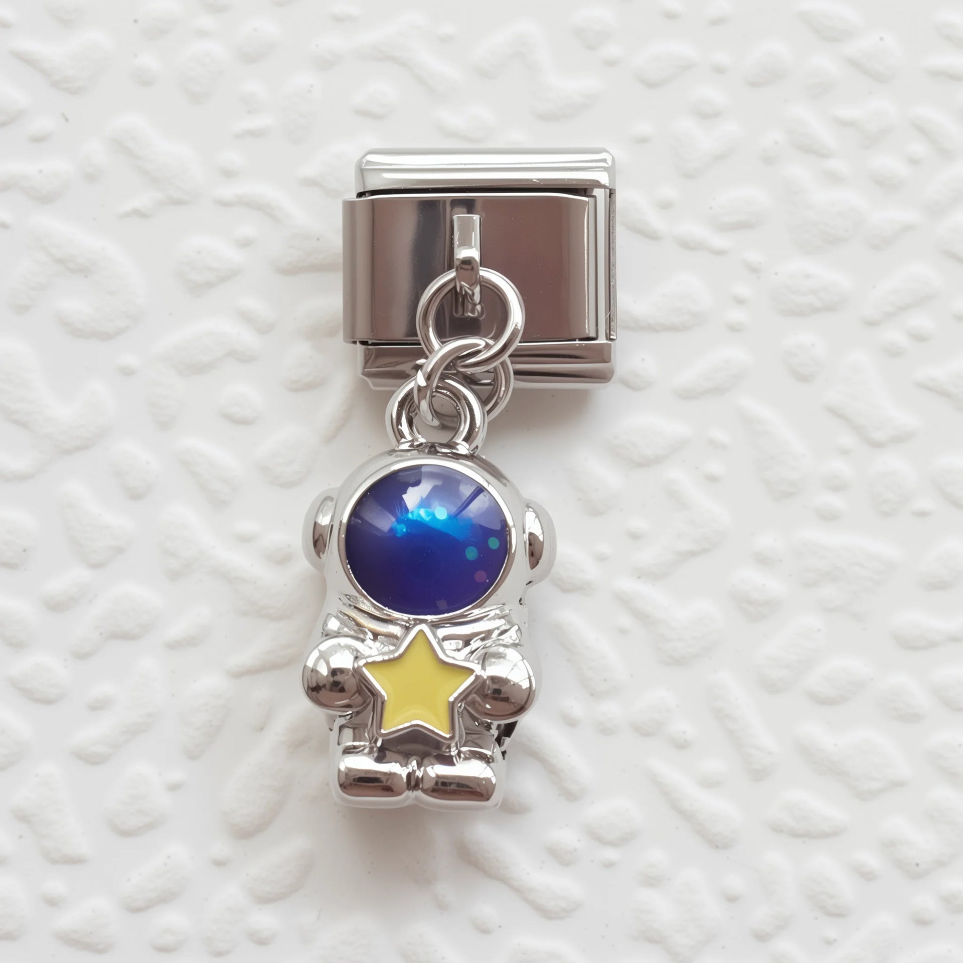 Wholesale 5pcs/pack Job and Career Italian Charms Single Section Creative Stainless Steel Composable Bracelet