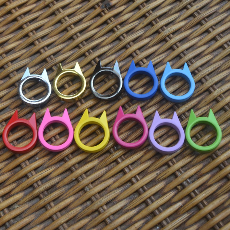 Wholesale Single Finger Buckle Outdoor Products Ring Keychains ACC-KC-KaBiao011