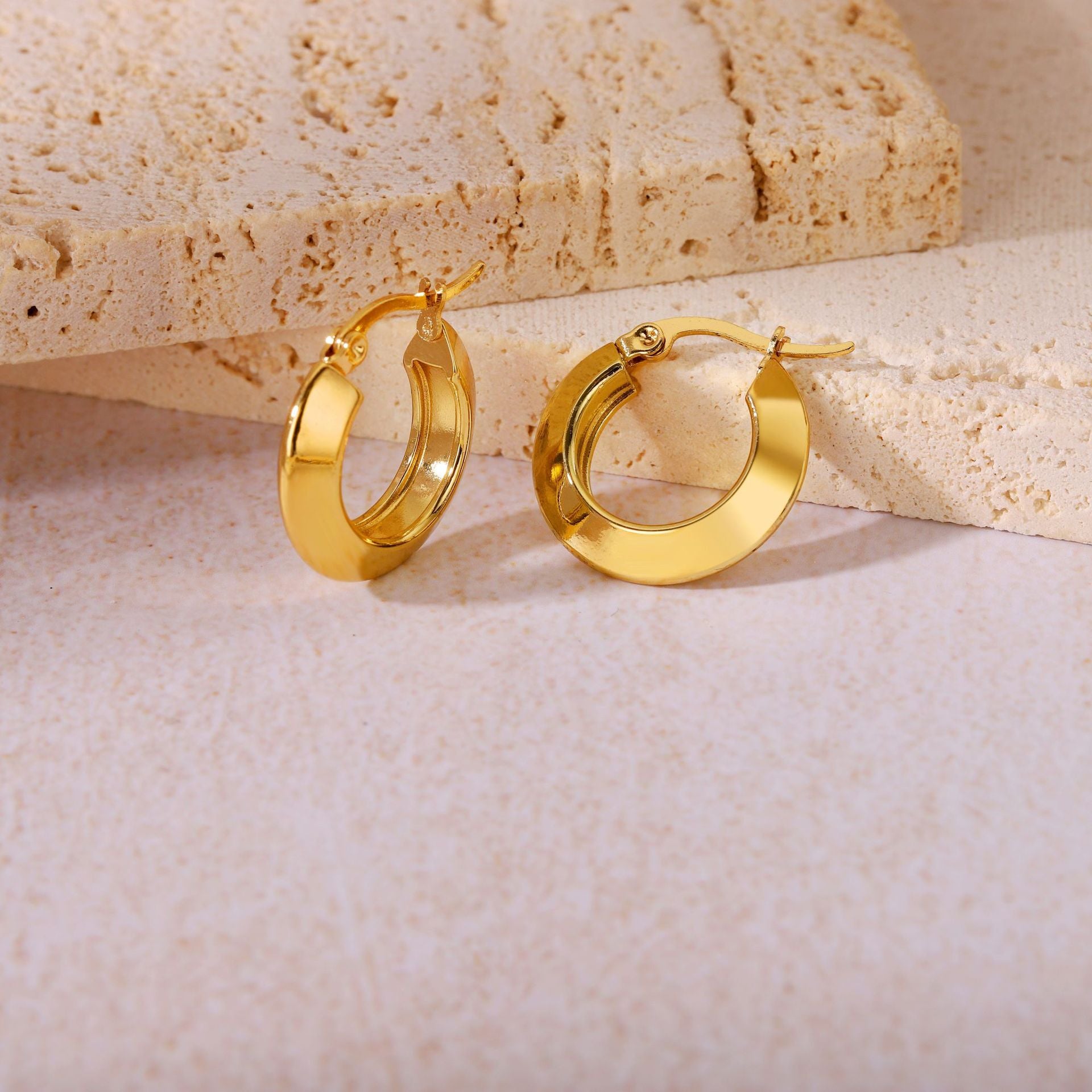 Wholesale  Hypoallergenic Jewelry  Titanium Steel Earrings