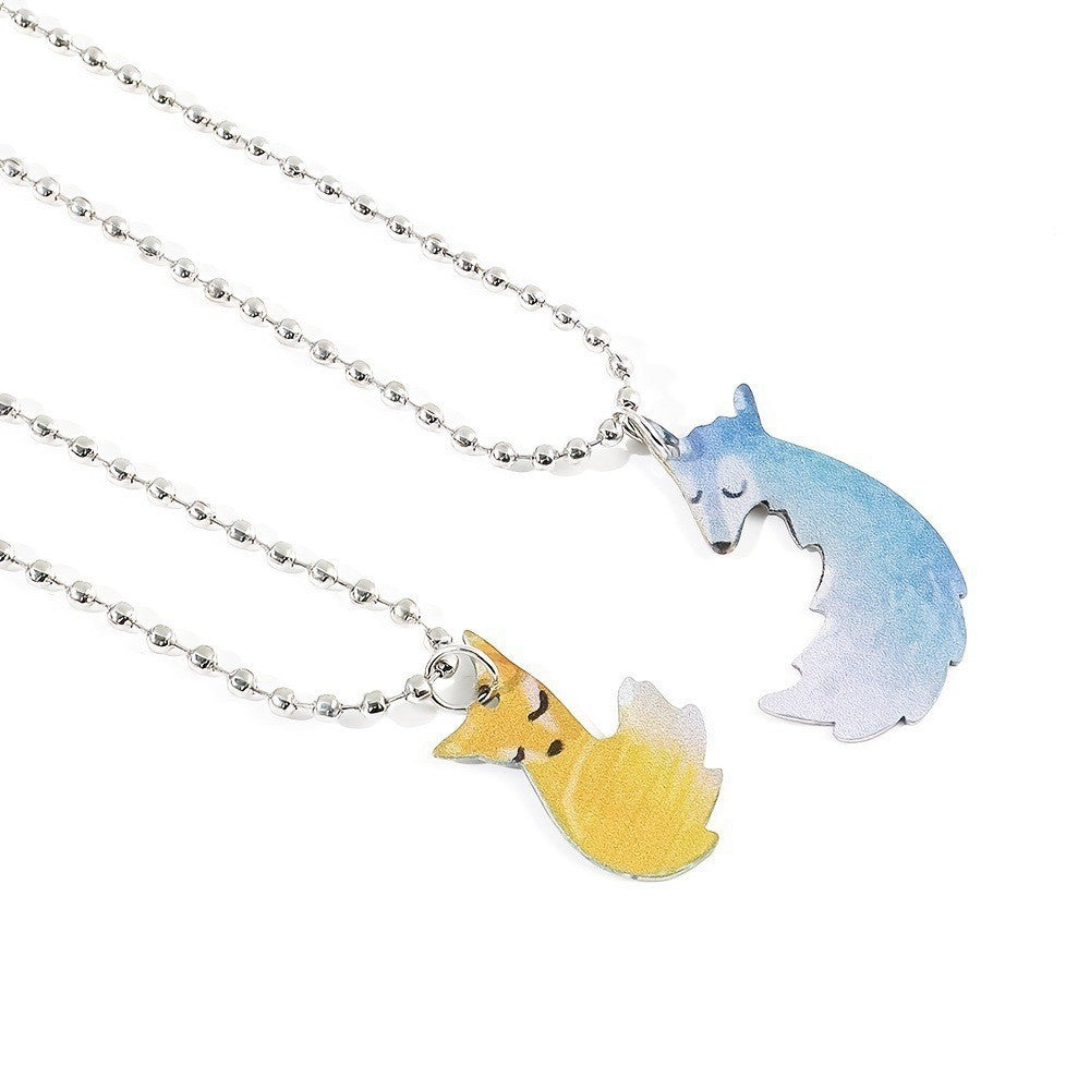 Wholesale Creative Couple Animal Necklaces ACC-NE-Shiy003