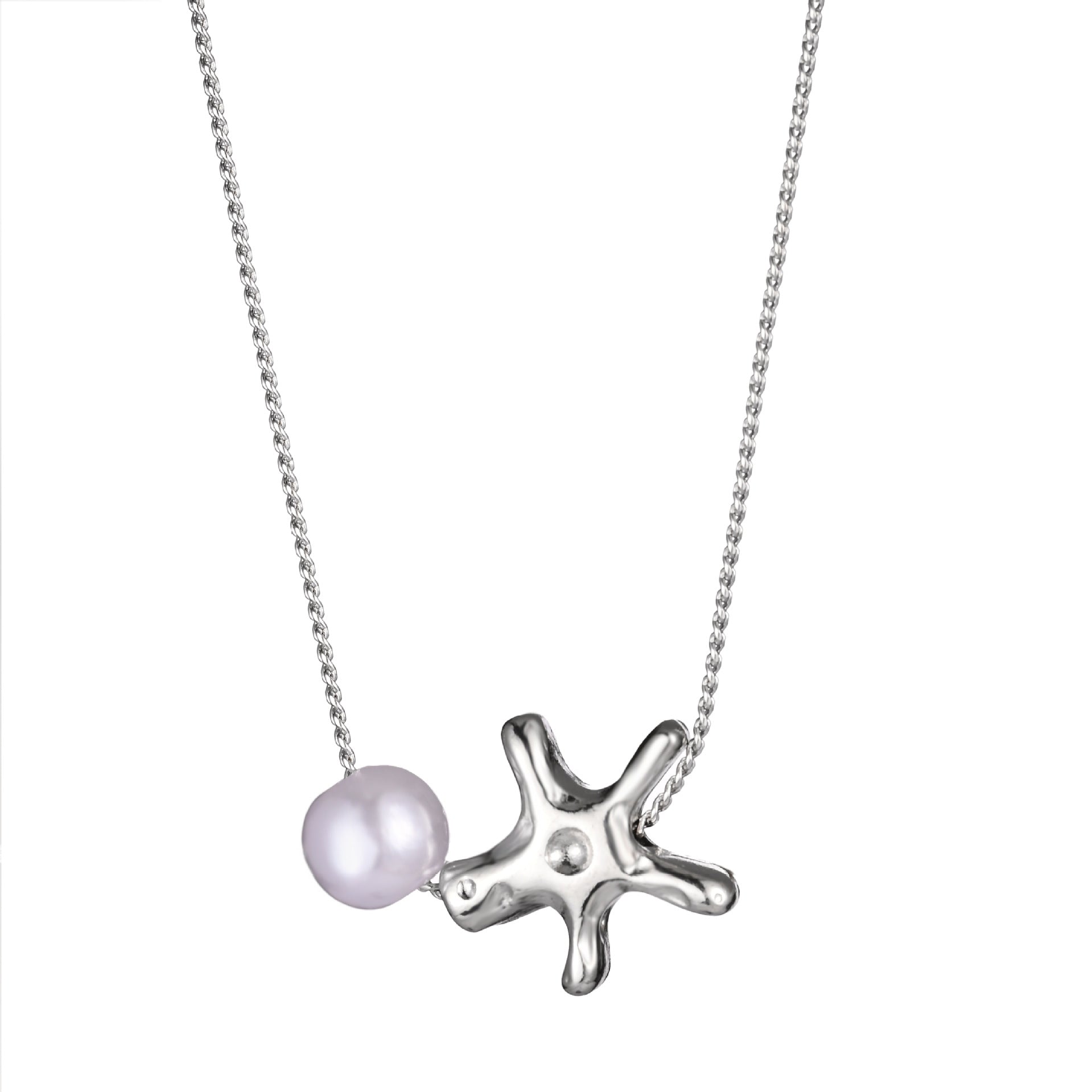 Wholesale Personalized Starfish Pearl Necklace