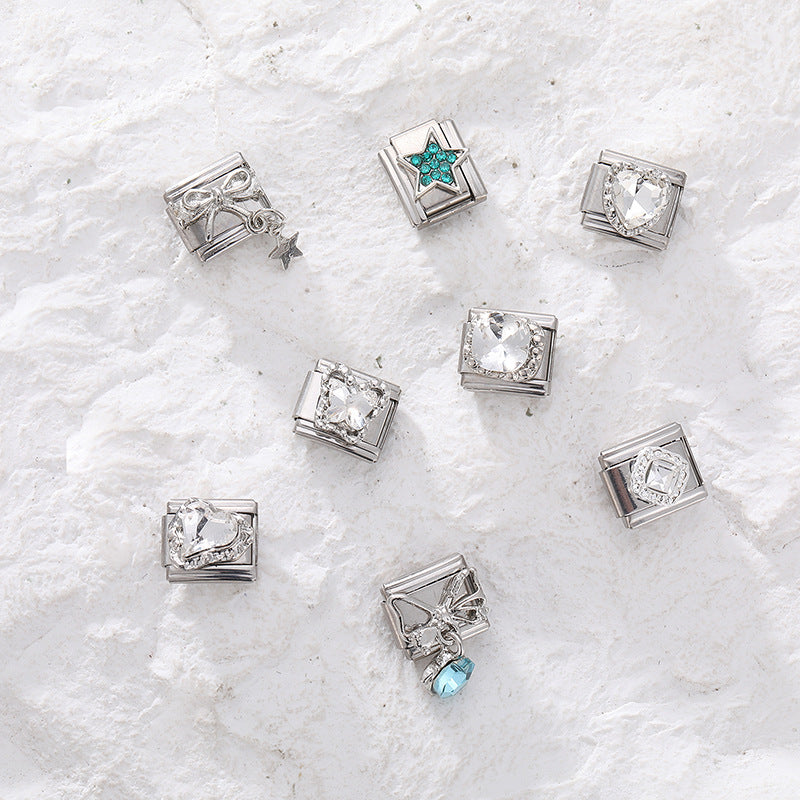 Bracelet de charme italien en gros 9 mm DIY TRAPE CRÉATIVE MOTEUR BRACILE POUR COMPOSABLE ACI