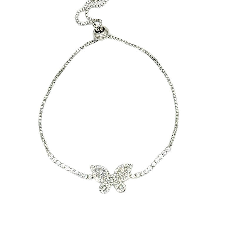 Wholesale  Butterfly Flower Bracelet  Luxury Style  Jewelry