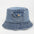 Wholesale Fisherman hat retro Denim small pocket short brim basin hat bucket hat