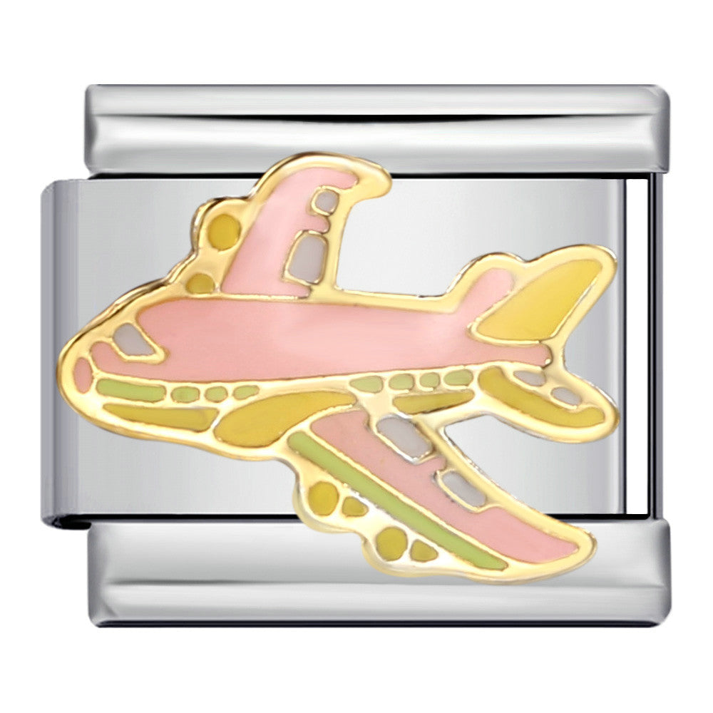 Wholesale 5pcs Italian Charm Bracelet 9mm DIY Splicing Cute Creative Stainless Steel Composable Bracelet