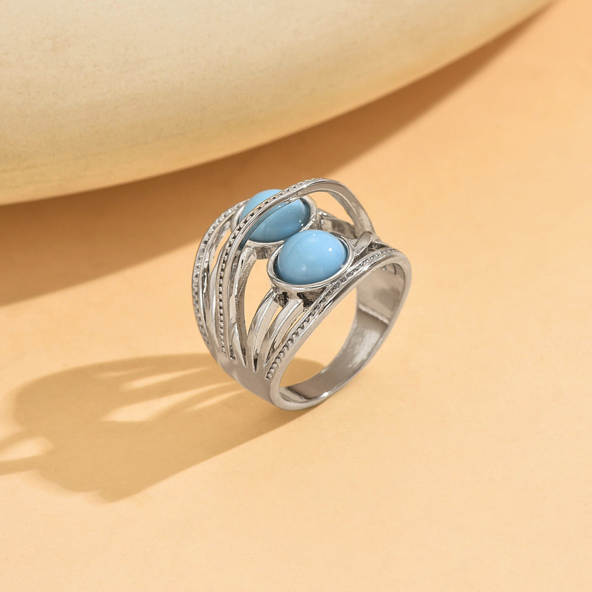 Wholesale  Women' s Rings Retro Exaggerated Simple Personalized Women' s Rings