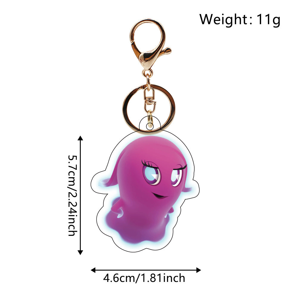 Wholesale acrylic game cartoon Keychains ACCVIP