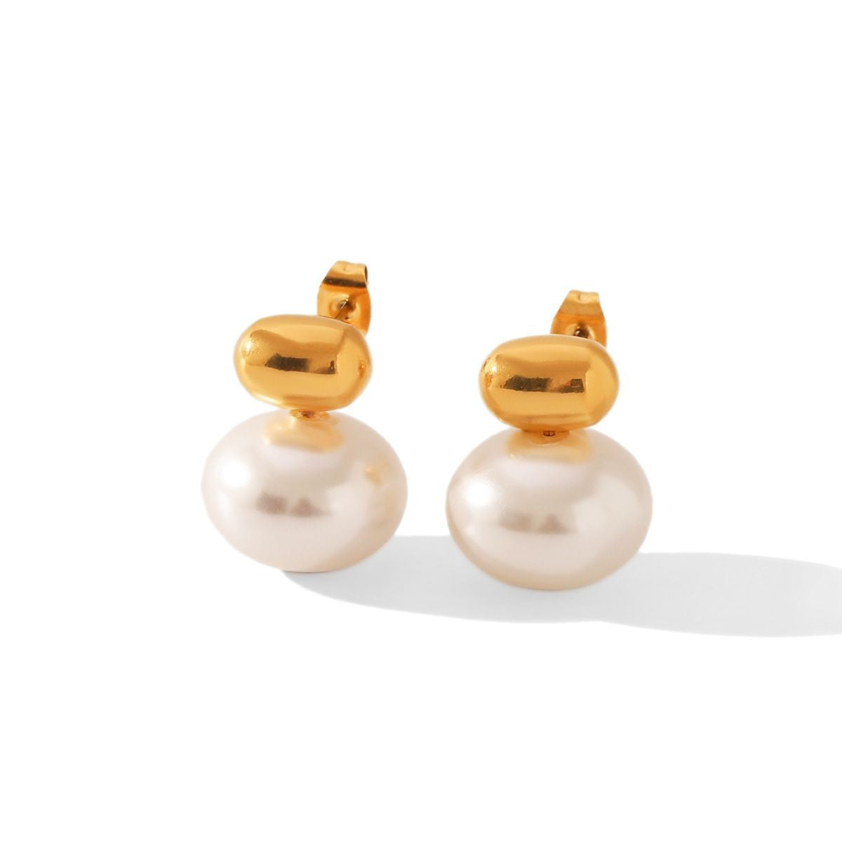Wholesale  Light Luxury Temperament Pearl Atmospheric Earrings