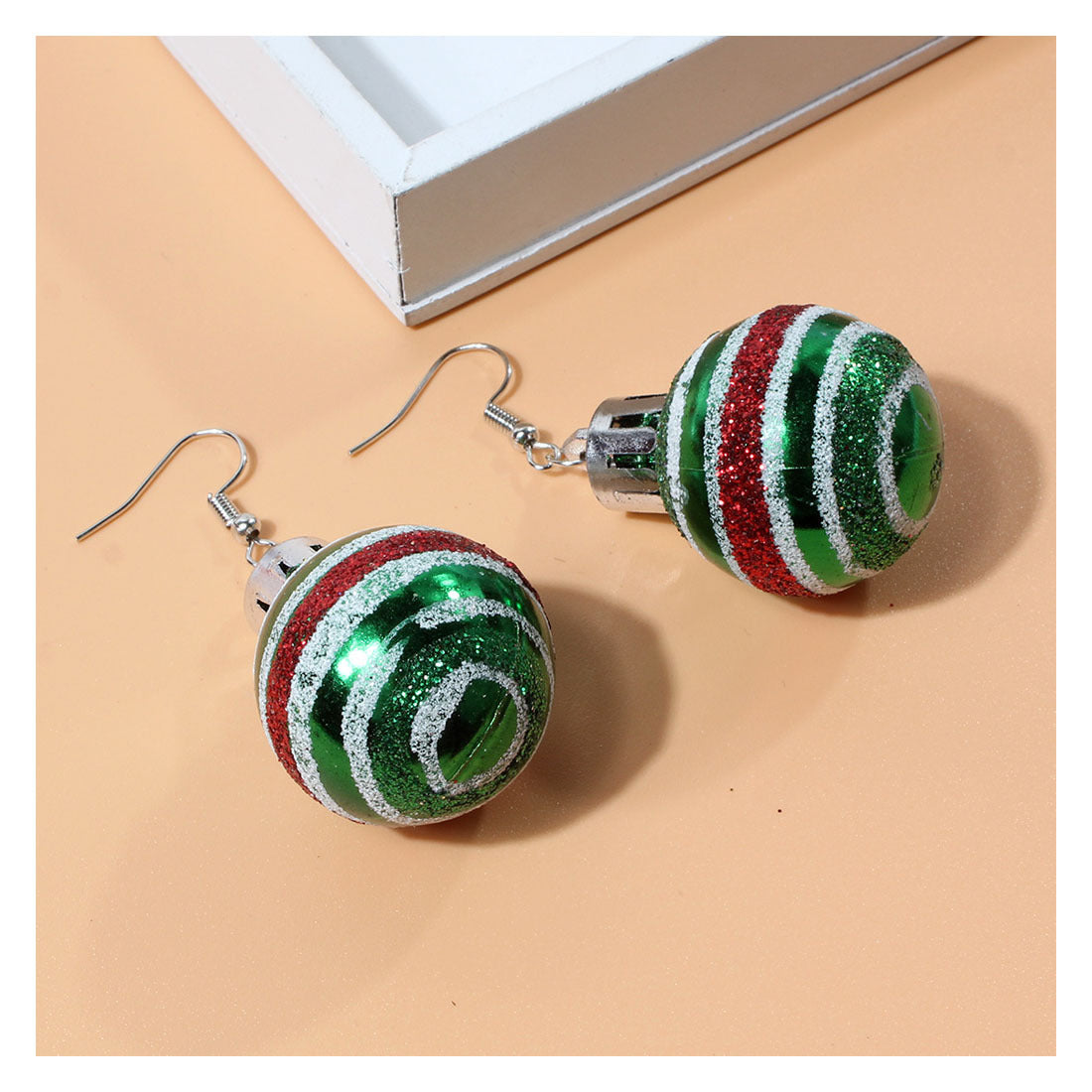 Wholesale Creative Christmas Season Cute Round Earrings ACC-ES-Tengc005