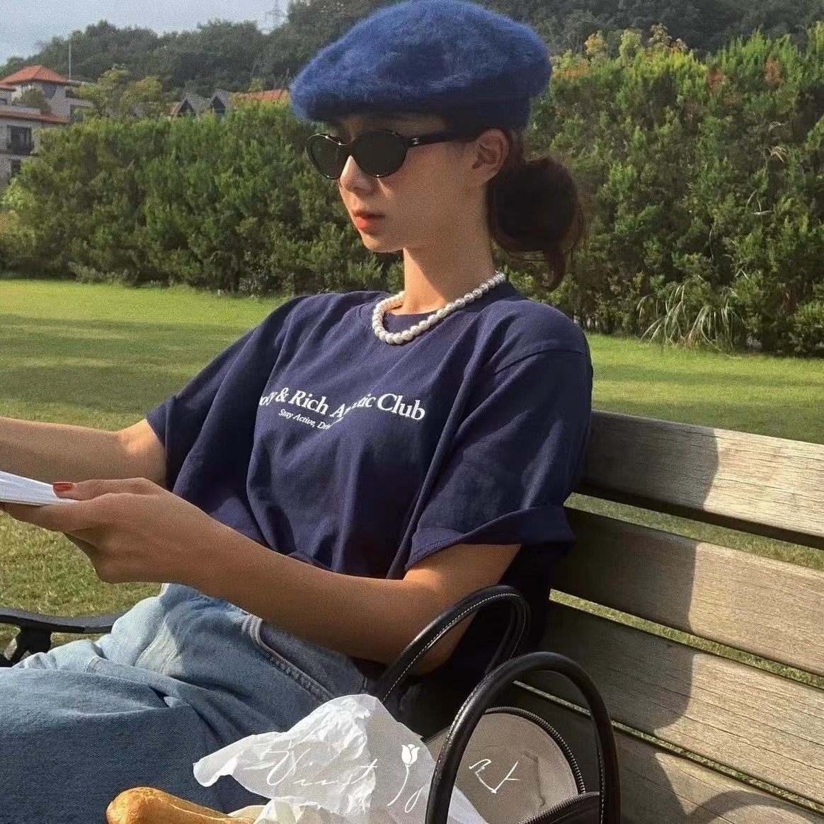 Wholesale Pearl Necklace Light Luxury Clavicle Chain