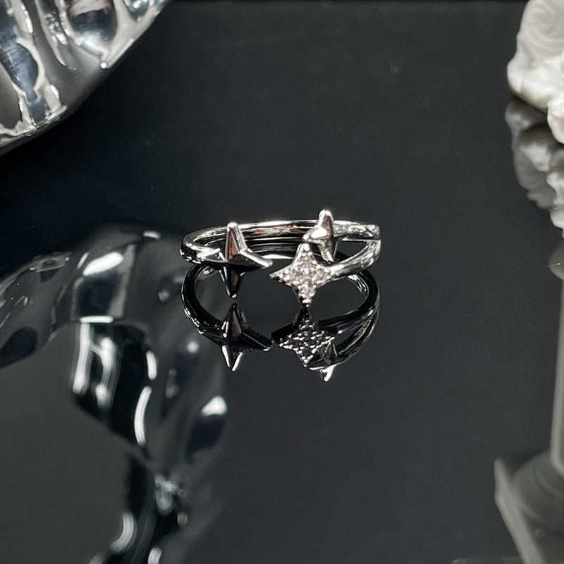 Wholesale all-match high-grade light luxury index finger ring