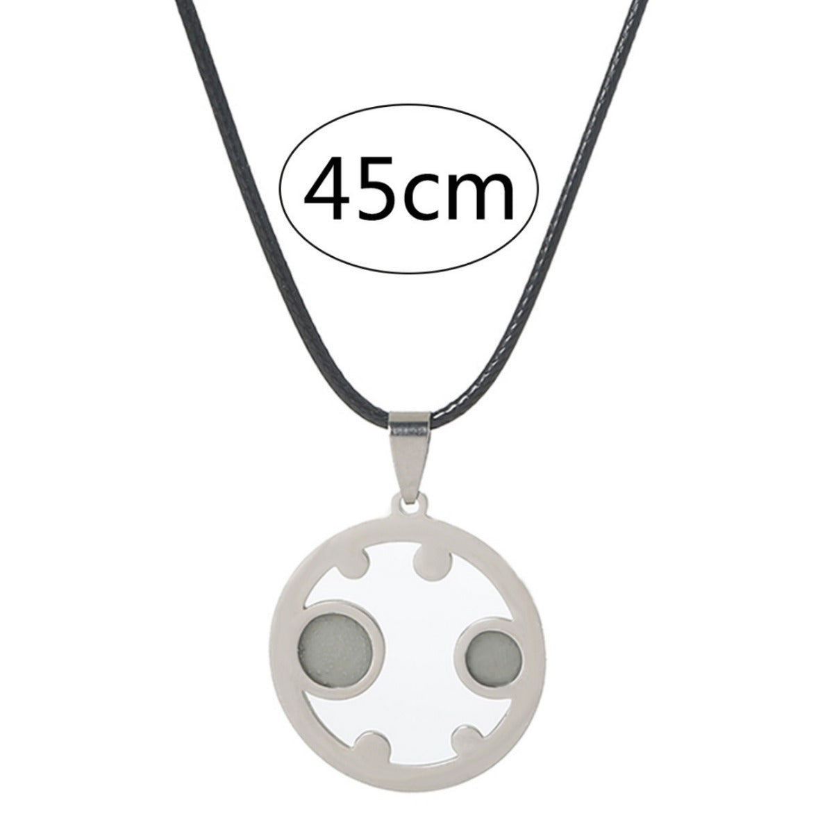 Wholesale Valentine's Day Heart Shape Stainless Steel Luminous Pendant Necklace