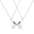 Wholesale Creative Magnetic Attraction Hollow Butterfly Pendant Necklace