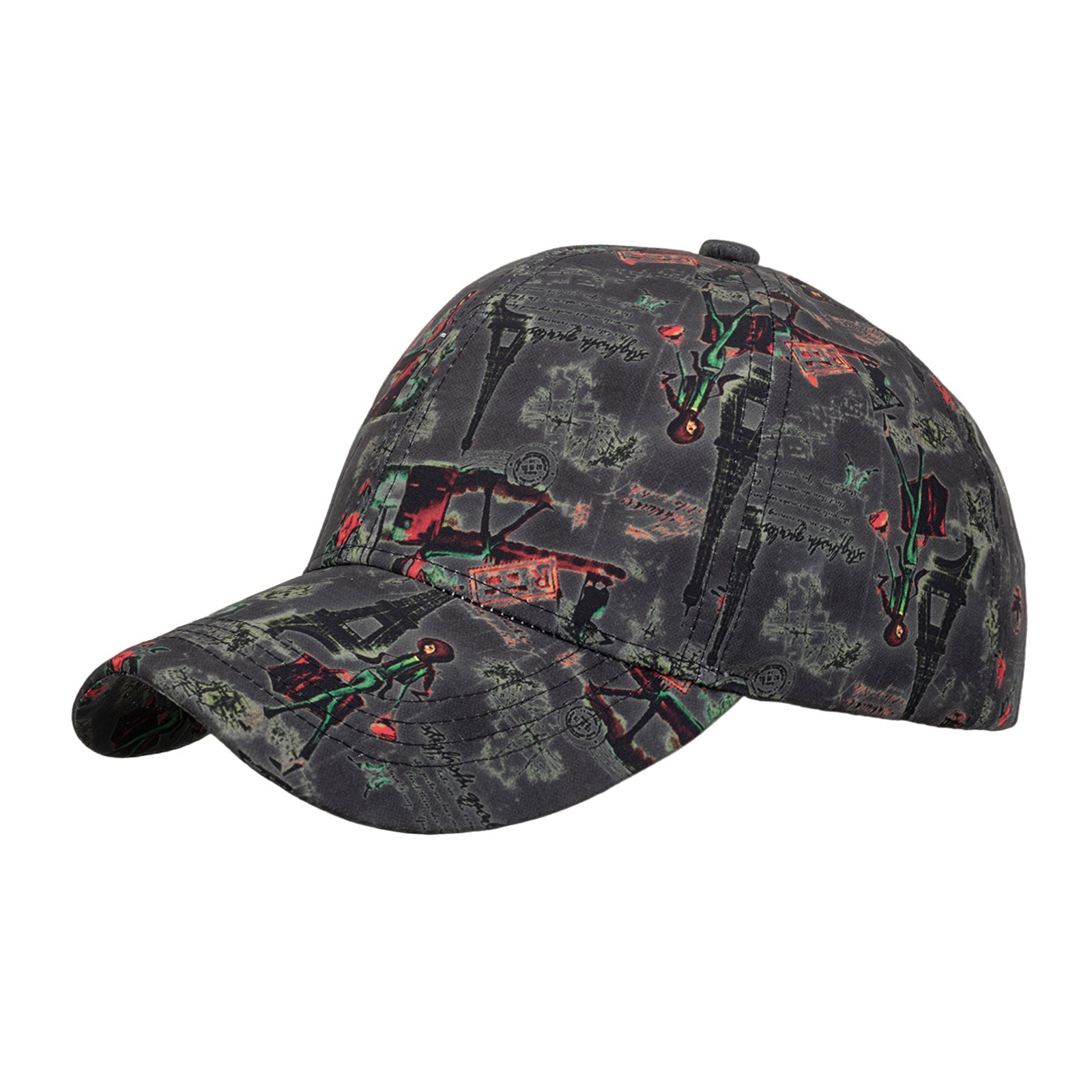 Wholesale Korean Style Printed Baseball Cap Sun Hat Fashion Accessory For Boutique Resale Gift
