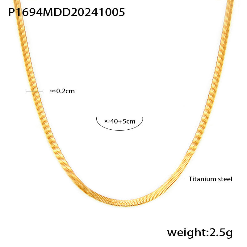 Wholesale Light Luxury Star Design Stainless Steel Zircon Necklace Gift Jewelry Accessory