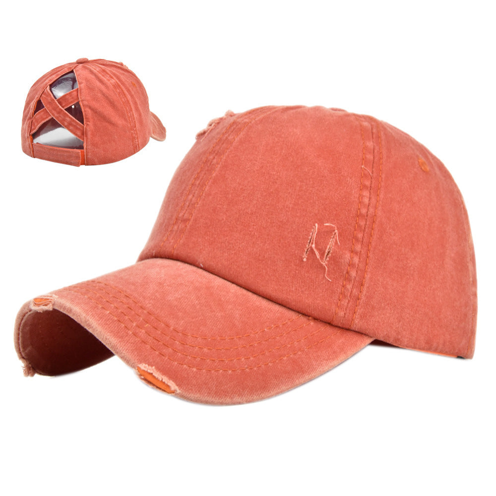 Wholesale Vintage Ripped Tie-Dye Baseball Cap ACC-HT-YMX008