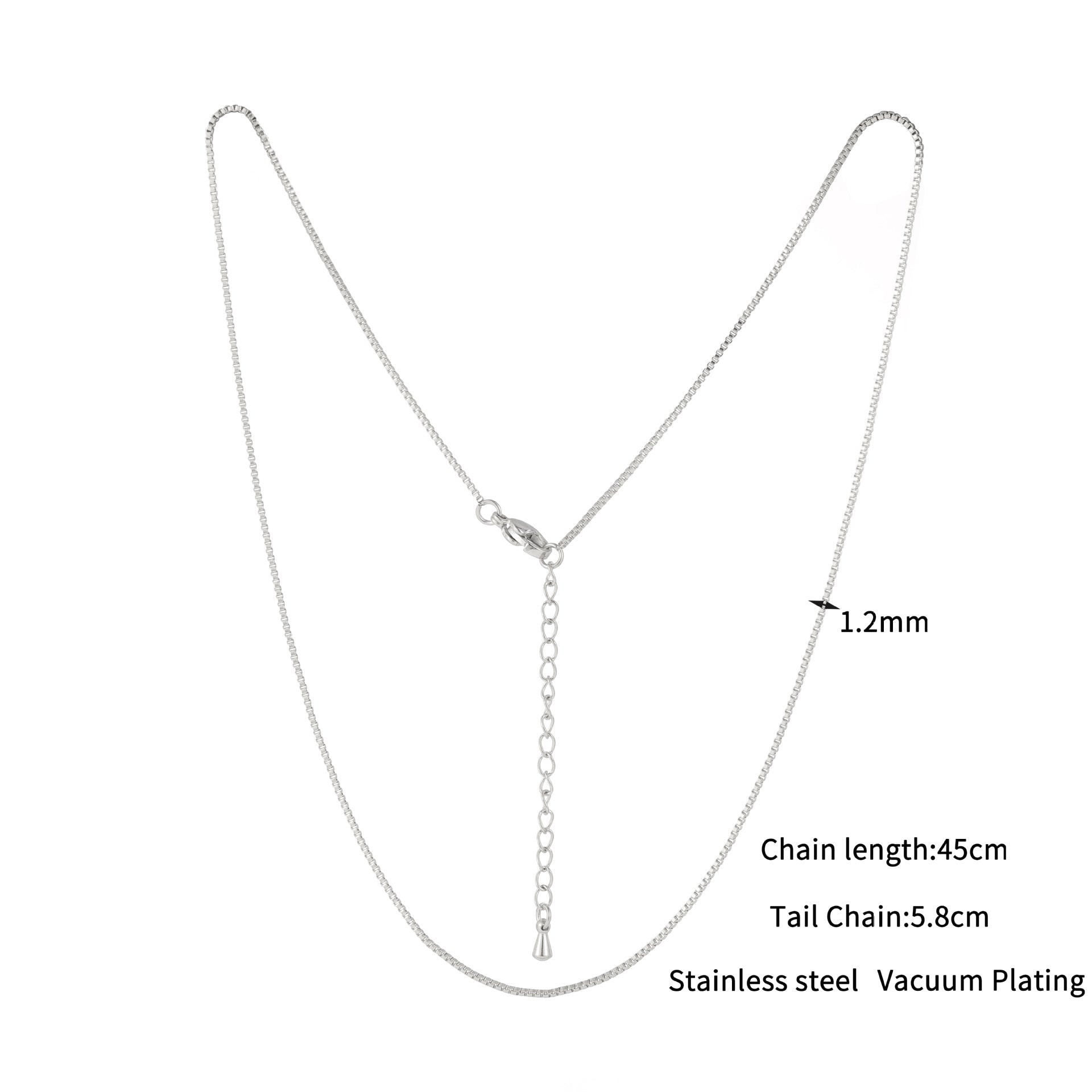 Wholesale Stainless Steel Electroplated Clavicle Chain,  Stylish Light Luxury Necklace for Everyday Wear