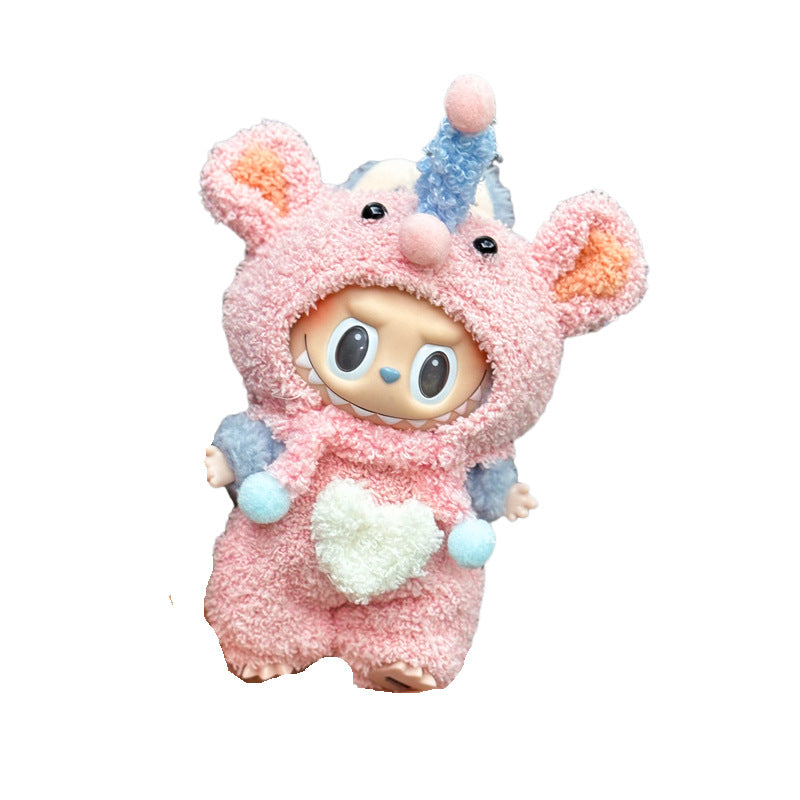 Wholesale Cute cartoon doll clothes set toy