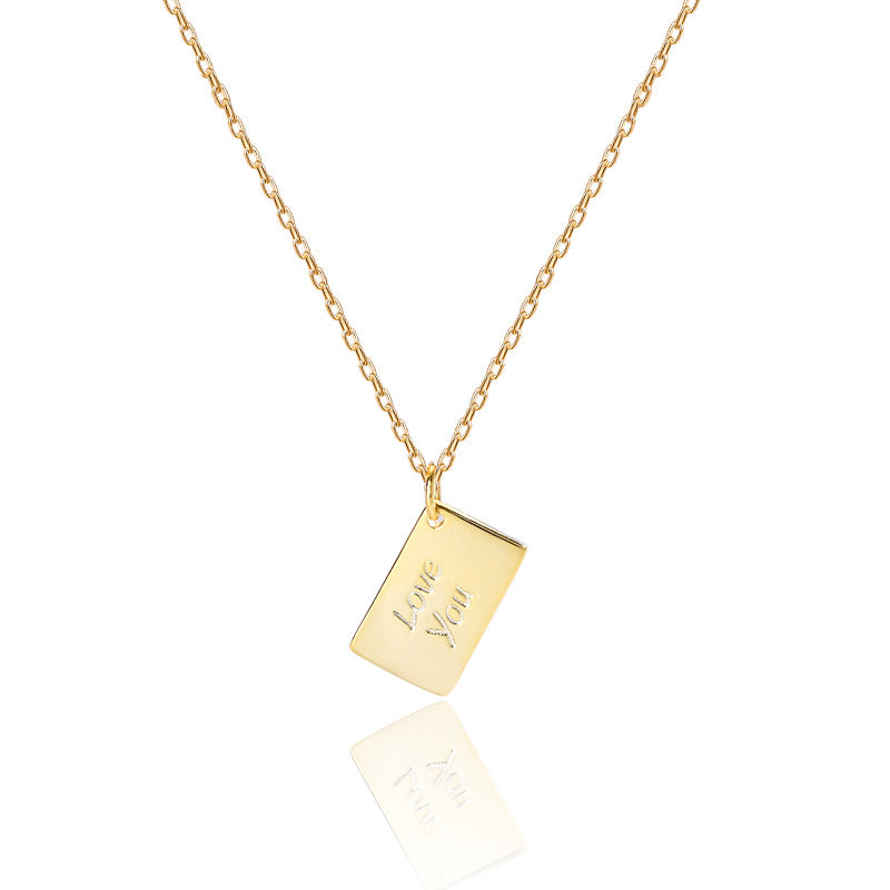 Wholesale Love Letter Envelope Necklace