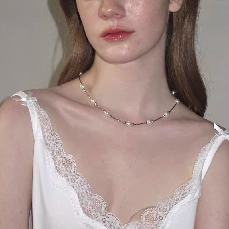 Wholesale Heart Red Apple  Necklace