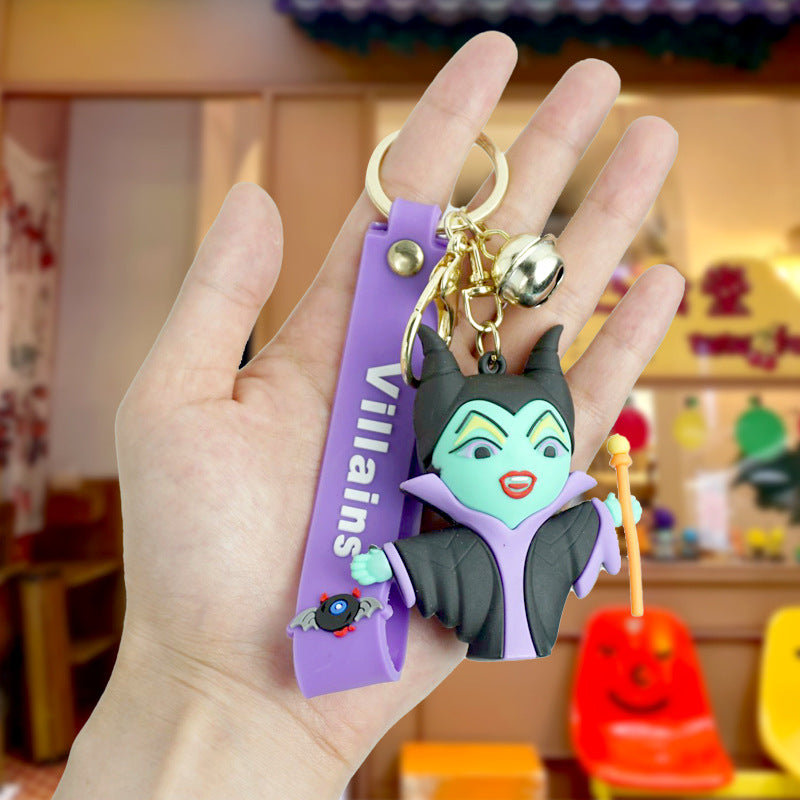 Wholesale Cartoon Wicked Witch PVC Keychains ACC-KC-Yexiang004