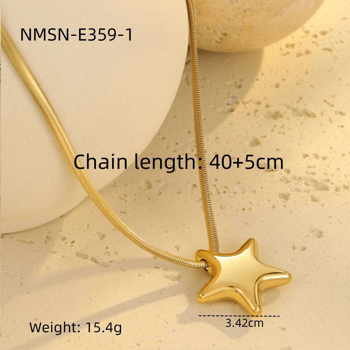 Wholesale Stainless steel simple love snake bone necklace