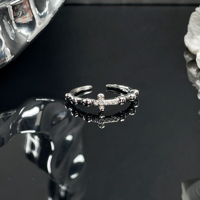 Wholesale all-match high-grade light luxury index finger ring