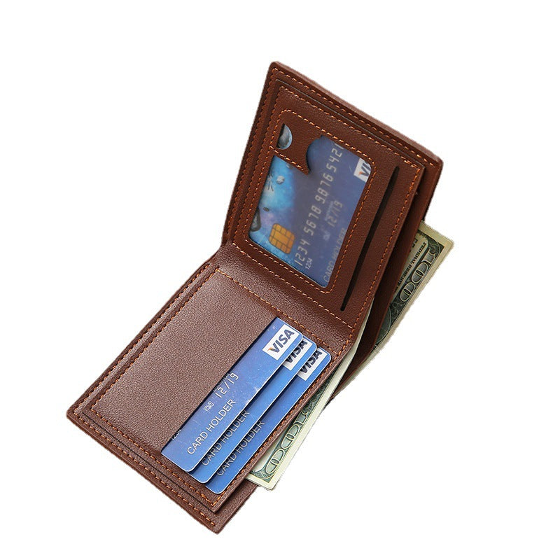 Wholesale  Short  Multi-Card Large Capacity  Wallet