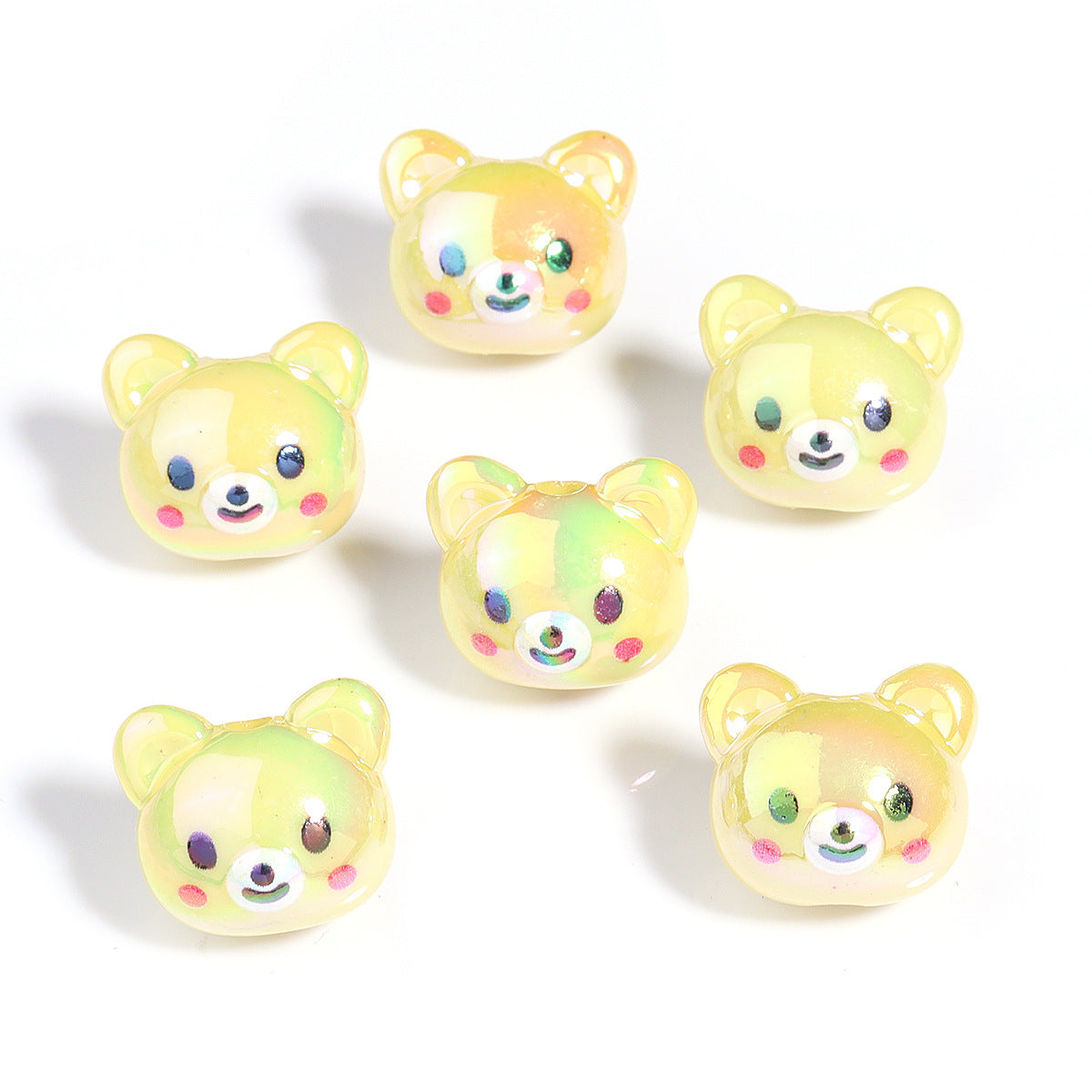 Wholesale 10pcs  Cartoon Cute Focal Beads DIY Bead Accessories